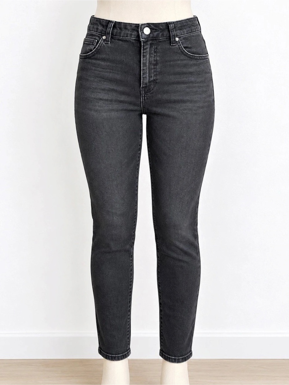 Topshop MOTO Jamie High Waist Ankle Grazer Jeans W34 L32 NWT